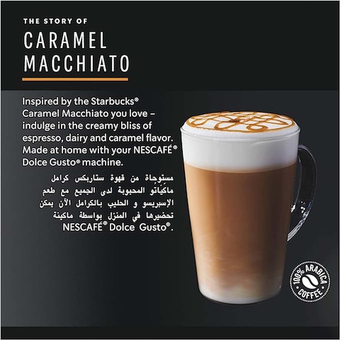 Starbucks Nescafe Dolce Pods 127.8G