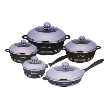 Signature 10 Pieces Diecast Cookware SGDCCSG10