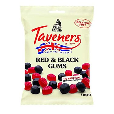 Taveners Red &amp; Black Gums 165G