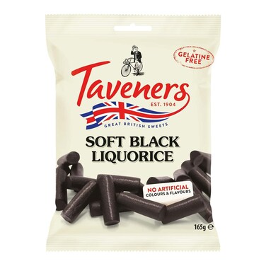 Taveners Liquorice Allsort Gum165G