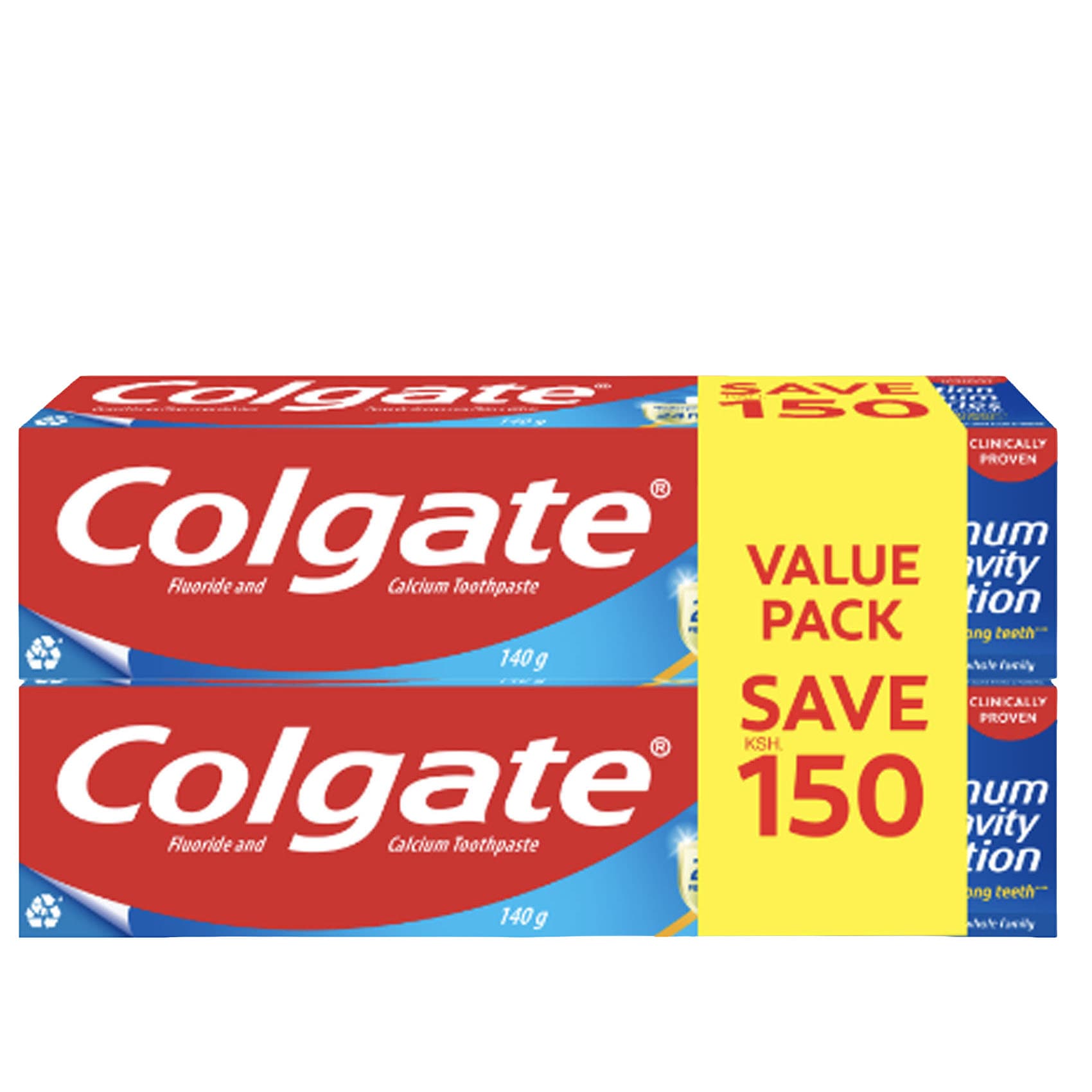 Colgate Toothpaste Value Pack 2X140G