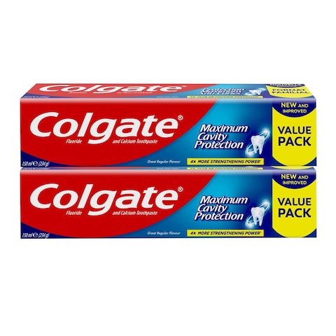 Colgate Dental Cream Value Pack Tooth Paste 2X234G