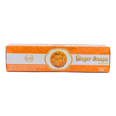 Golden Ginger Snaps Biscuits 200g