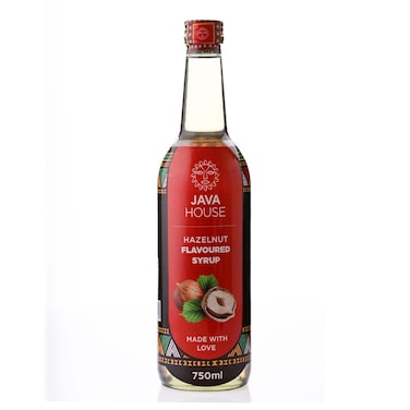 Java Hazelnut Flavoured Syrup 750ml
