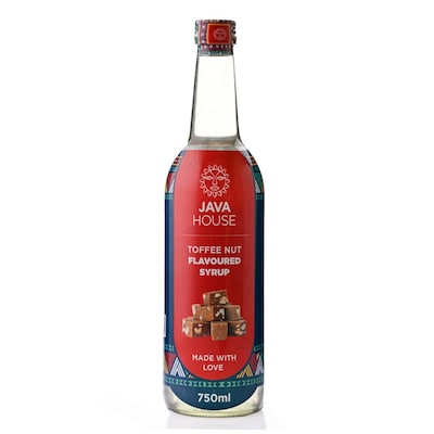 Java Toffee Nut Flavoured Syrup 750ml