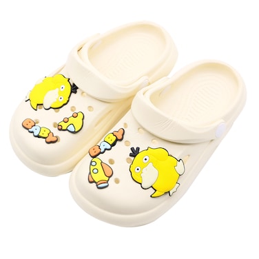 Vintage Baby Children Crocs Beige