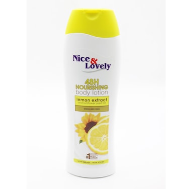Nice &amp; Lovely  Lemon Lotion 180Ml