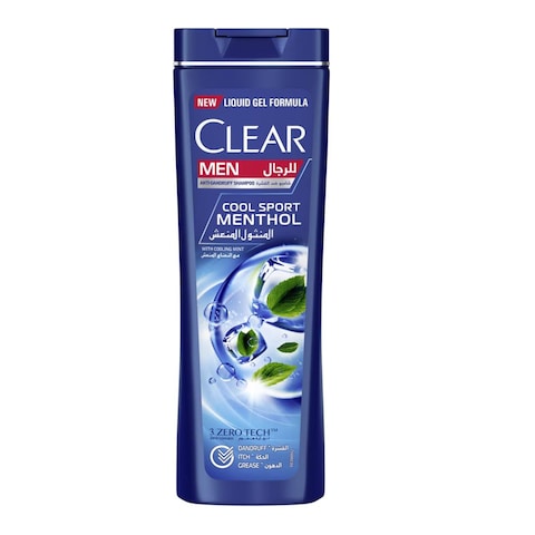 CLEAR S/MENTHOL MEN SHAMPOO 180ML