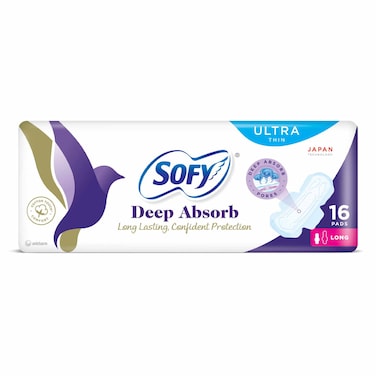 Sofy Ultra Sanitary Pad Value Pack Long 16S