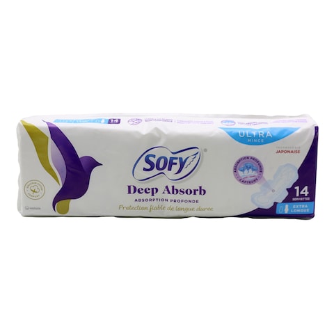 Sofy Ultra Sanitary Pad Value Pack X-Long 14S