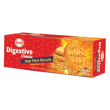 Golden Digestive High Fiber Biscuits 200g