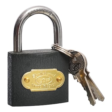New Black 364 Padlock