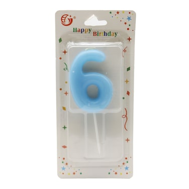 Pecker Birthday Candle 6