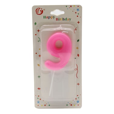 Pecker Birthday Candle 9