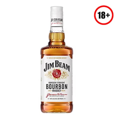 Jim Beam White Bourbon Whisky 750Ml