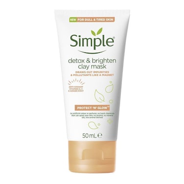 SIMPLE DETOX &amp; BRIGHTEN  MASK 50ML