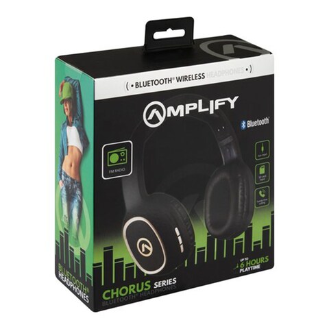 AMPLIFY B/T HEADPHONES AMP-2008-BK