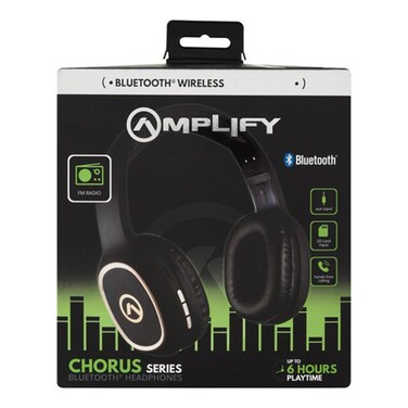 AMPLIFY B/T HEADPHONES AMP-2008-BK