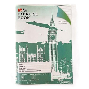 M&amp;G Exercise Book A5 1/2 In Square 48Phx68F