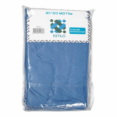 Estilo Pillow Case Plain -2Pc Set