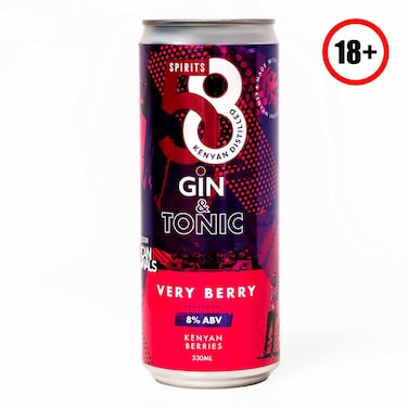 58 Ko Berry Gin &amp; Tonic Rtd 330ml