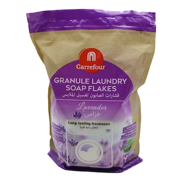 Carrefour Granule Soap Flakes Lavender 1Kg