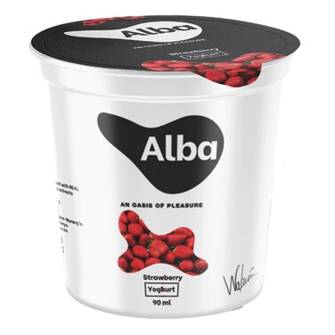 Alba Strawberry Yoghurt 90Ml