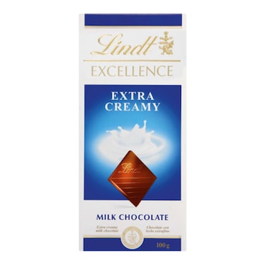 Lindt Bars Excellence Extra Creamy 100G