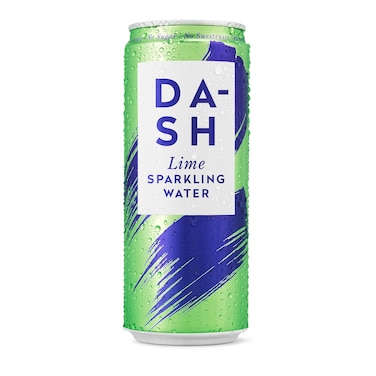 Dash Sparkling Water Limes 330Ml