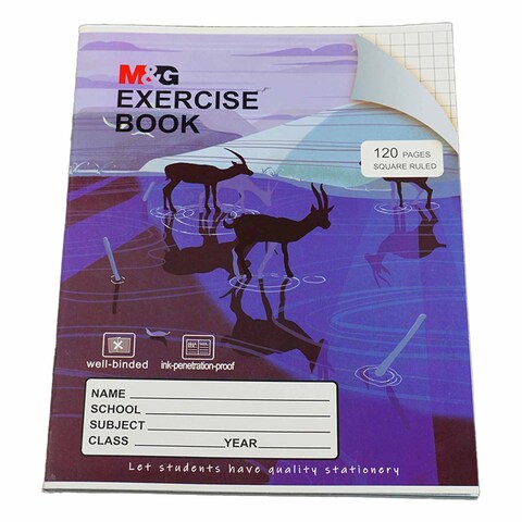 M&amp;G Exercise Book A5 Square 120Pages,2766F
