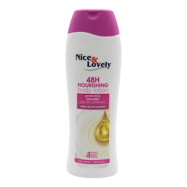 Nice &amp; Lovely Lanolin Lotion 180Ml