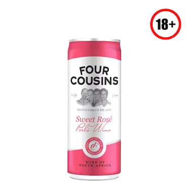 FOUR COUSINS ROSE CAN 250ML