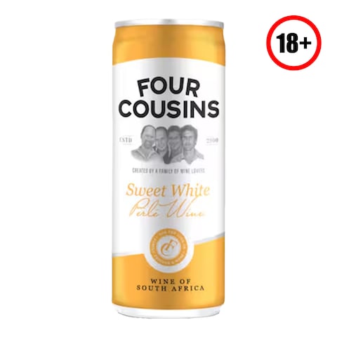 FOUR COUSINS SWEET WHITE CAN 250ML