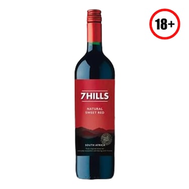 7 Hills Natural Sweet Red 750ml