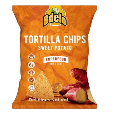 Bdelo Sweet Potato Tortilla Chips 140G