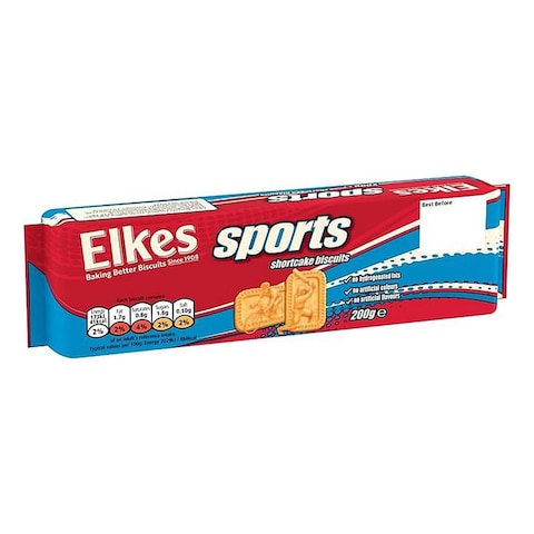 Elkes Sports Shortcake Biscuit 200G