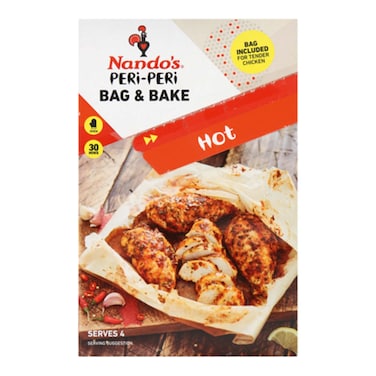 Nandos Peri Peri Bag &amp; Bake Hot 20G