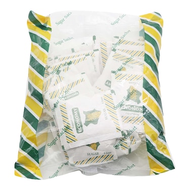 Economy White Sugar Satchets 100&#39;S