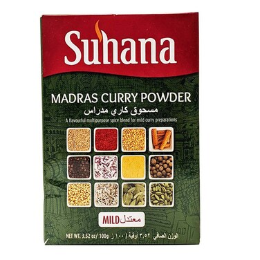 Suhana Mild Madras Curry Powder 100g