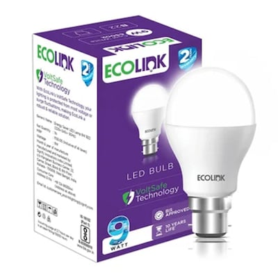 Ecolink Led Bulb 9W B22 Cool Day Light