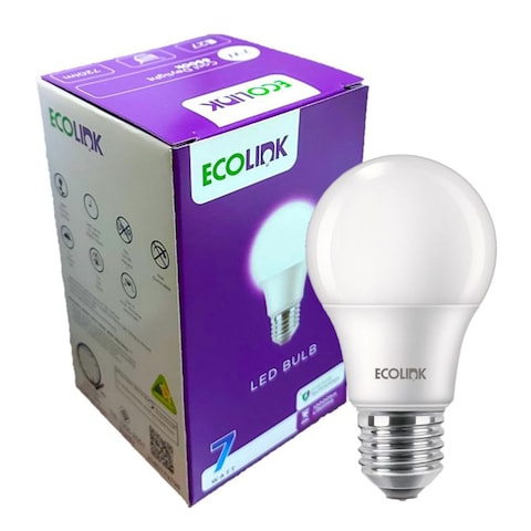 Ecolink Led Bulb 9W E27 Cool Day Light