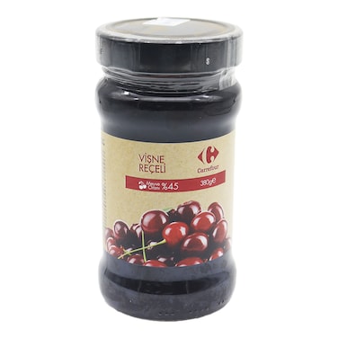Carrefour Sour Cherry Jam 380G