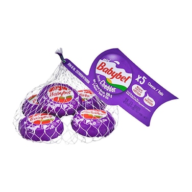 Babybel Mini 5 Cheddar Cheese 100G