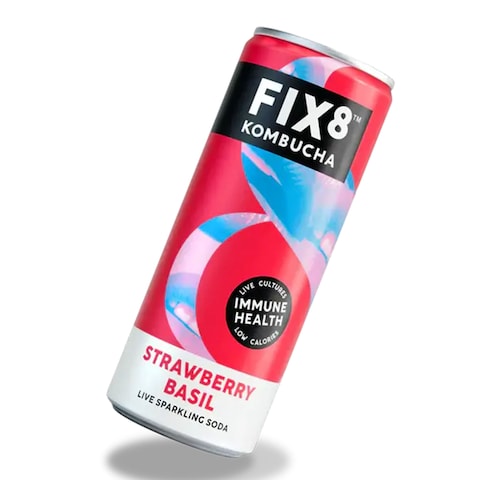FIX 8 KOMBUCHA SBERRY BASIL 250ML