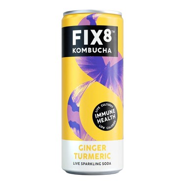 FIX 8 KOMBUCHA GING.TURMERIC 250ML