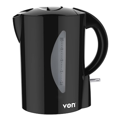 Von 1.7L Corded Ketle VSKC17BVW Black