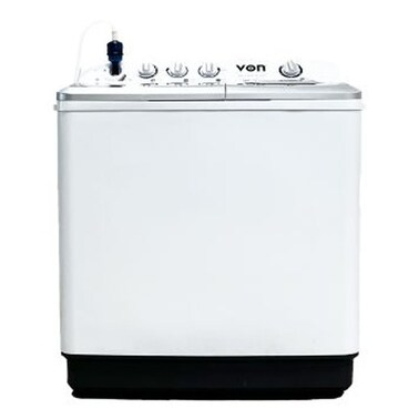 Von VWM-13AHK Twin Tub Washing Machine - 13KG