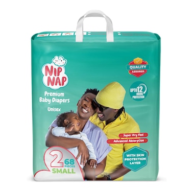 Nipnap Premium Baby Diapers Jumbo Mini 68S