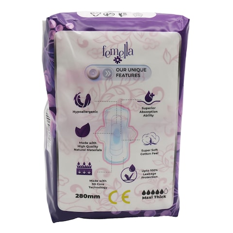 Femella Sanitary Pads Value Pack 16 Pieces