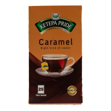 Ketepa Pride Caramel Tea Bags 2G X 25 Pieces
